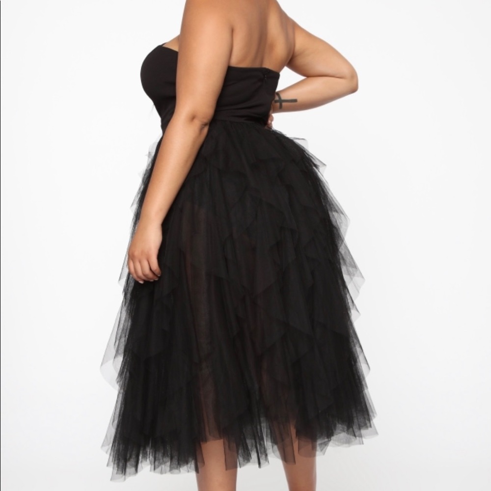 NWT-SEXY TULLE  MAXI - Picture 4 of 4
